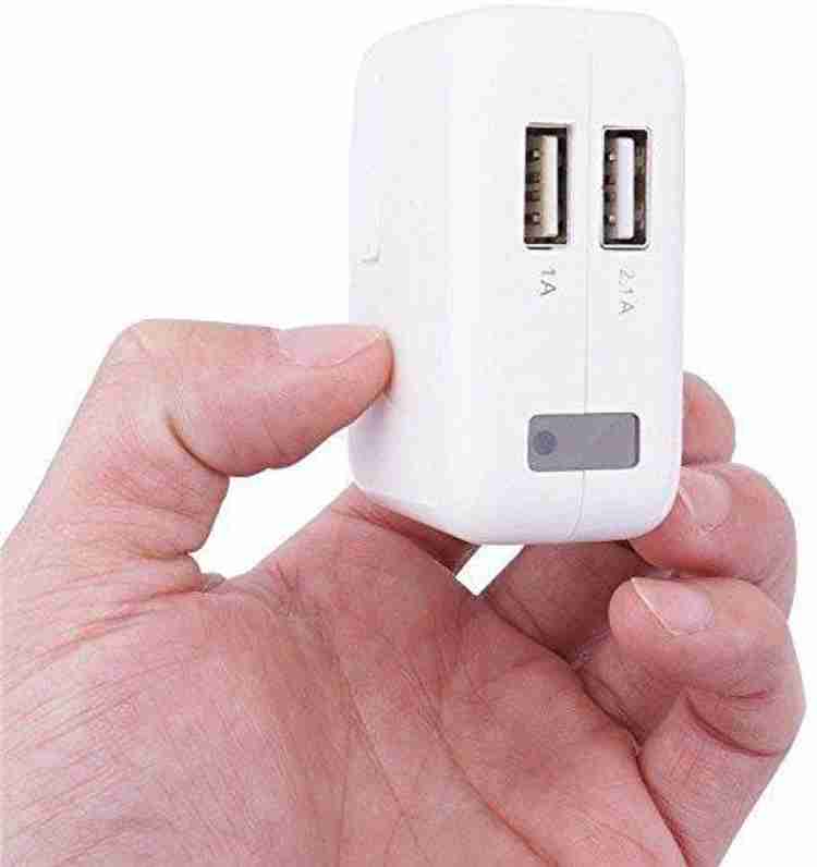 Mini 2 port usb wall charger hidden camera 1080p top
