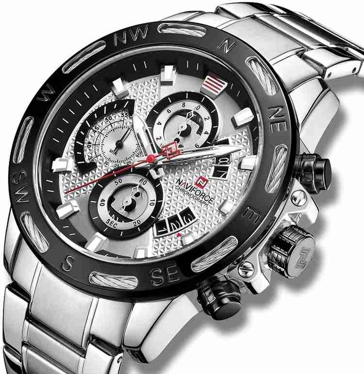 NAVIFORCE NF9165 SW NF9165 Analog Watch For Men Buy NAVIFORCE NF9165 SW NF9165 Analog Watch For Men NF9165 SW Online at Best Prices in India Flipkart