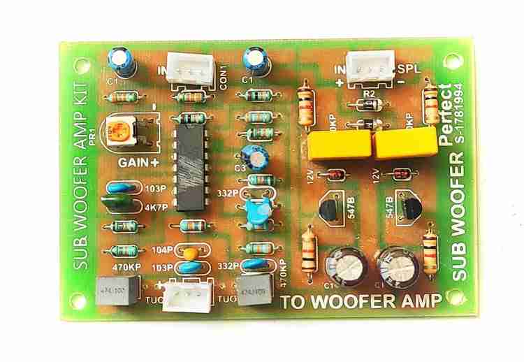 M V COLLECTIONS LOW FREQUENCY BOARD FOR SUBWOOFER Electronic