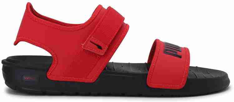 Puma sandals hot sale men red