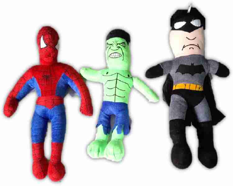 SUN AND STAR CREATIONS Superhero batman spider man & Hulk