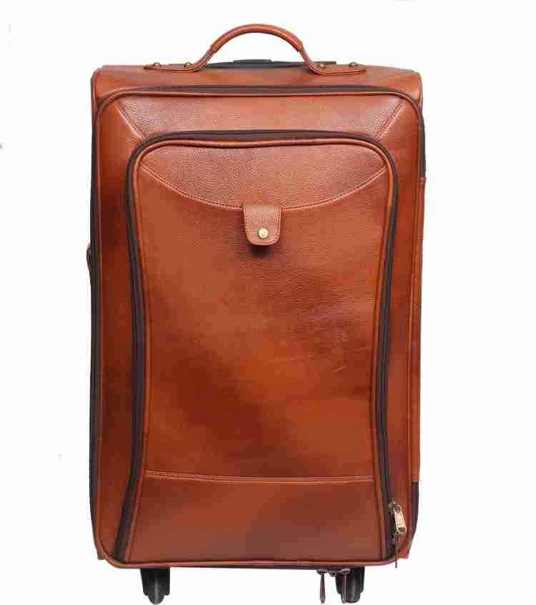 Blackberry leather trolley bag online