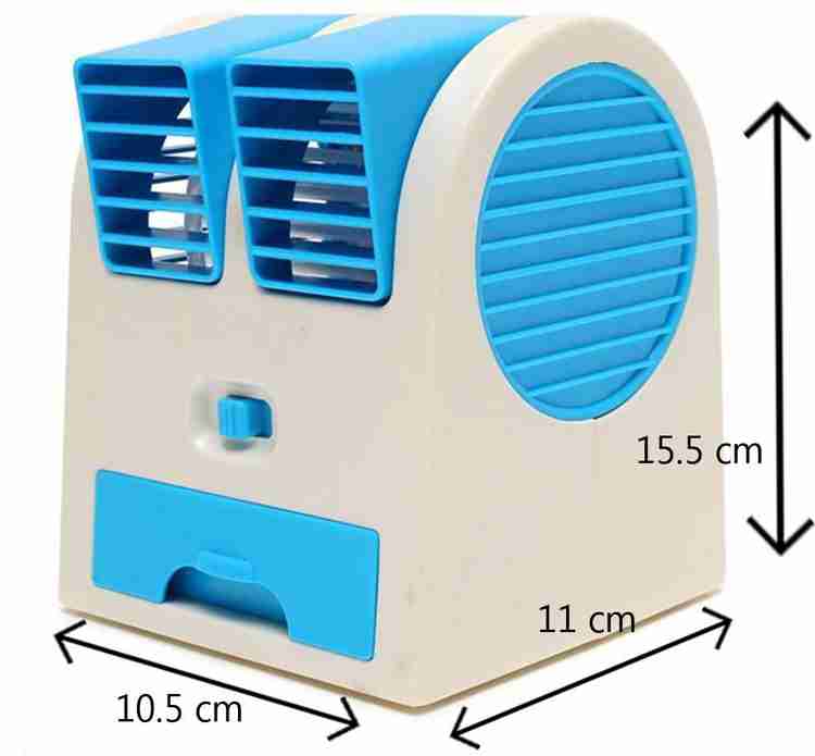 MOODY Mini Air Cooler For Pet Dog Cat Mini Fan Portable Small