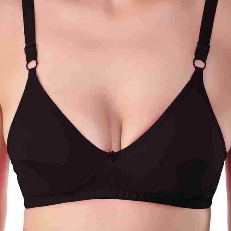 BRALUX Kanchan Women Sports Non Padded Bra - Buy Black BRALUX Kanchan Women  Sports Non Padded Bra Online at Best Prices in India