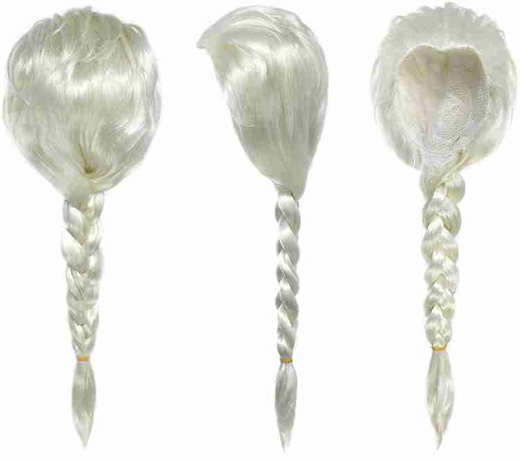 Frozen wig for kids hotsell