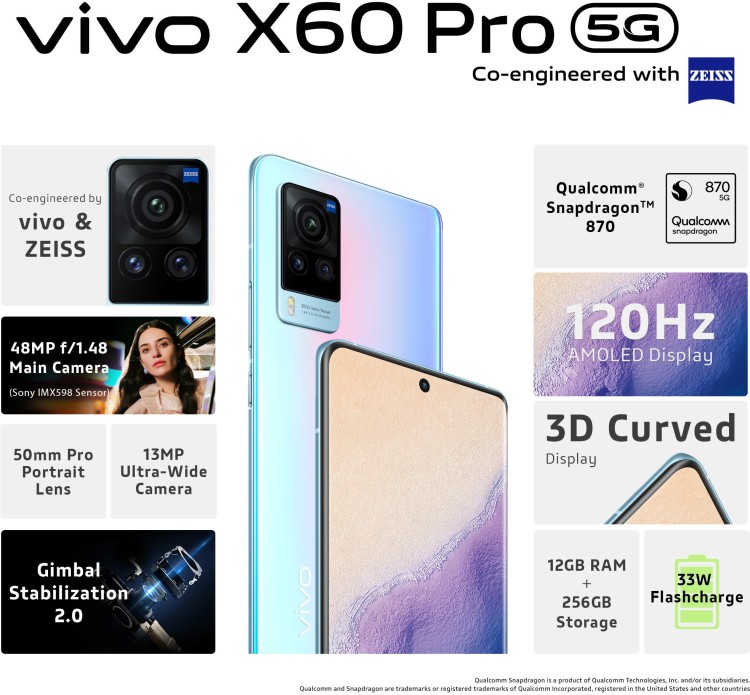 vivo X60 Pro ( 256 GB Storage