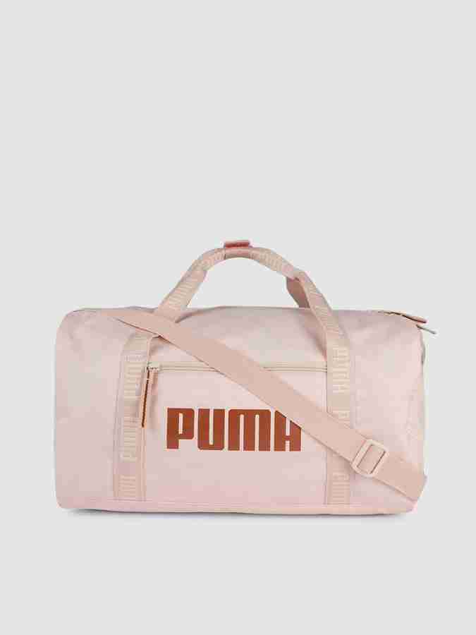 Pink puma sports bag deals