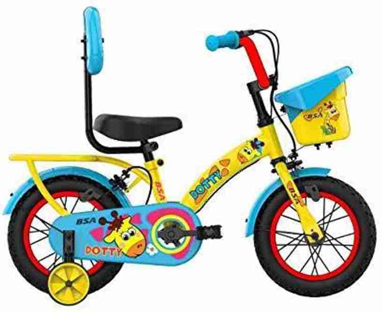 BSA CHAMP Dotty 14T BICYCLE for Kids Age 3 to 5 Years Canary Yellow 14 T Road Cycle Price in India Buy BSA CHAMP Dotty 14T BICYCLE for Kids Age 3