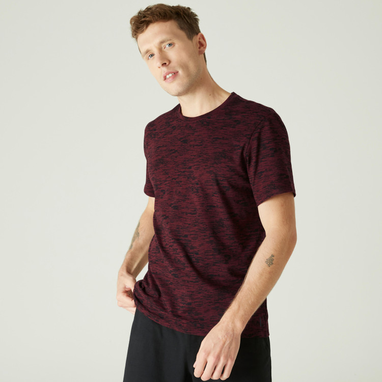 Decathlon - NYAMBA Printed Men Round Neck Red T-Shirt - Buy Decathlon -  NYAMBA Printed Men Round Neck Red T-Shirt Online at Best Prices in India |  Flipkart.com