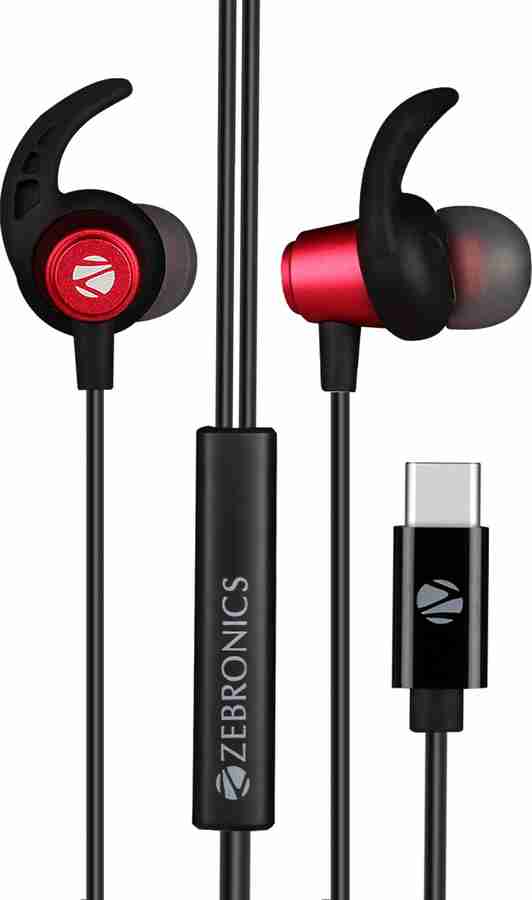 Zebronics type c earphones shop
