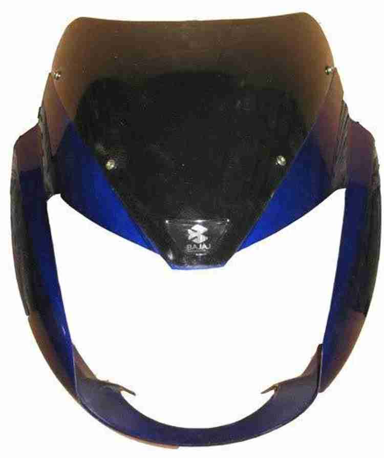 zalak HEADLIGHT VISOR FOR PULSAR DTSI BLUE Bike Headlight Visor