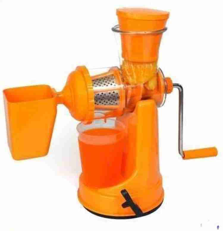 RAMBHAKTA Plastic Hand Juicer Machine manual Orange juicer for fruit Juice juicer for mosambi juicer for Pomegranate Fruit juicer Handy Manual Machine With Waste Container Hand Juicer Price in India B...