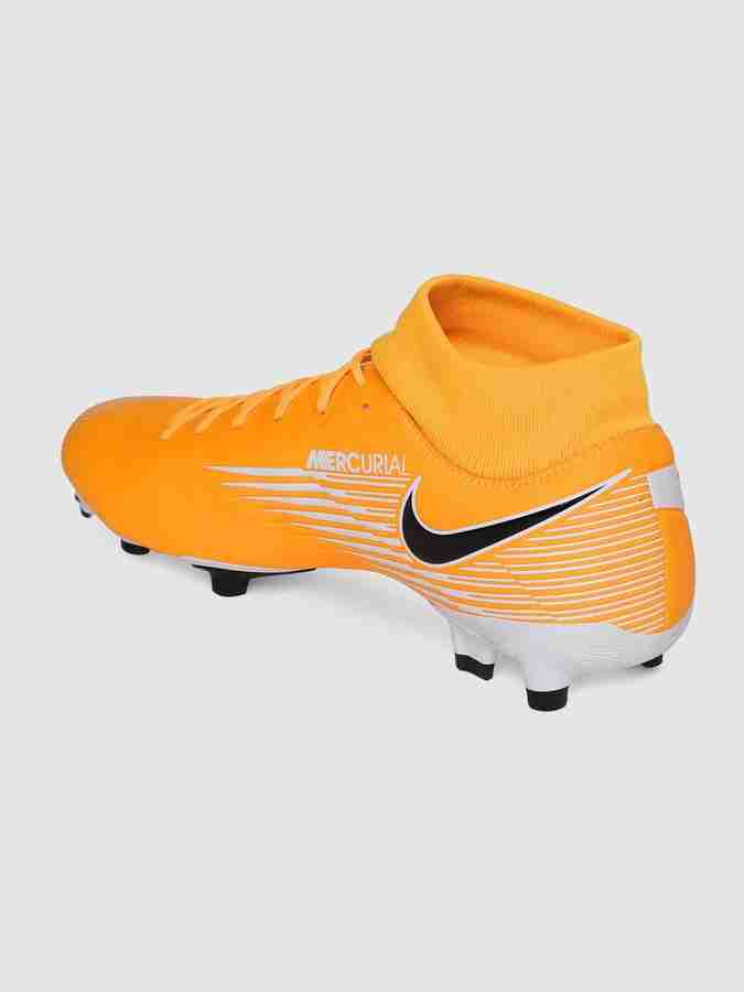 Nike orange 2025 soccer shoes