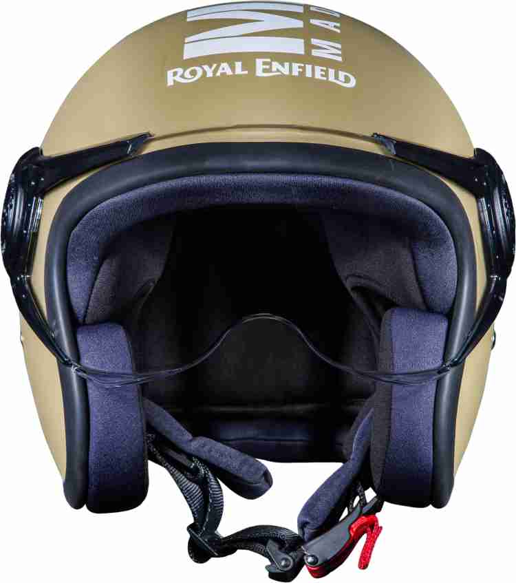 Royal enfield half face hot sale helmet