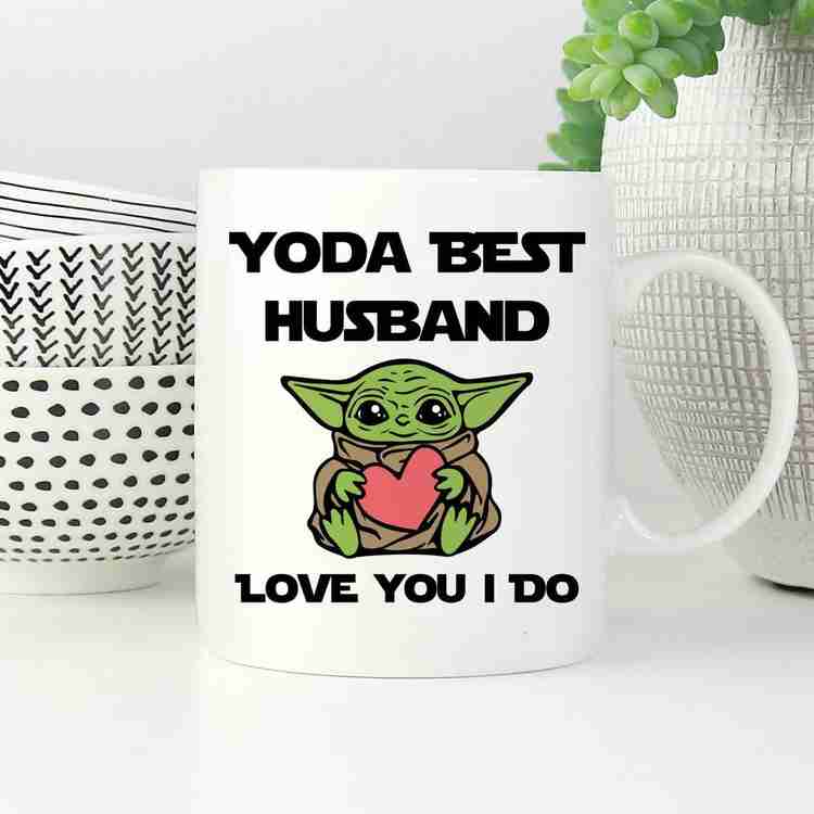 SR KRAFT Yoda Best Husband Love You I Do Gift For Husband