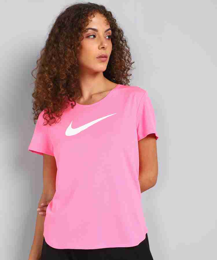 Pink nike deals tee