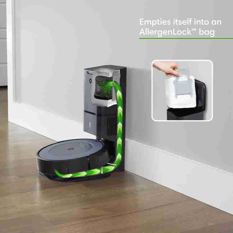 irobot Roomba i3+(3552) Robotic Floor Cleaner with Reusable Dust 