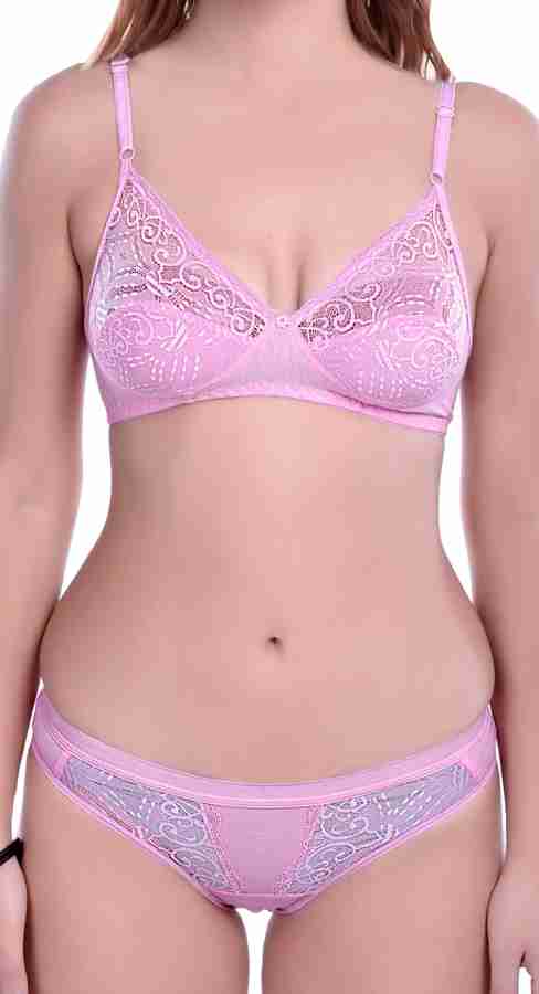 Nice Touch Light Pink Stylish Bra Panty Set at Rs 250/set in Delhi