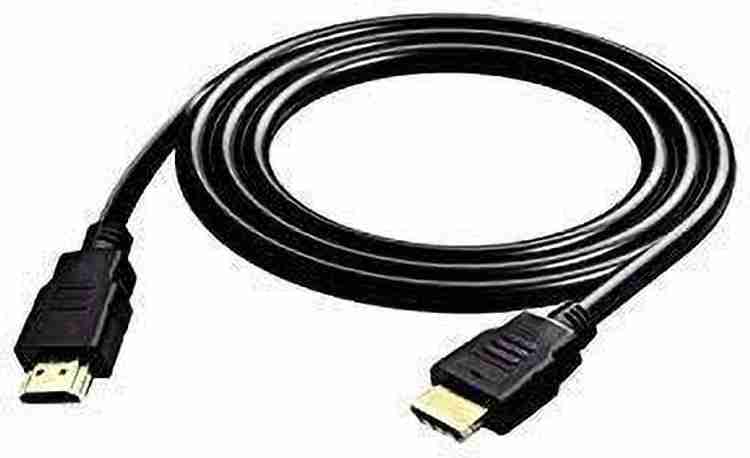 mute TV out Cable HDMI Cable 1.5 Meter Male to Male Support HDMI 4k Full HD 1080P Laptop Projector PC 1.5 Meter Black