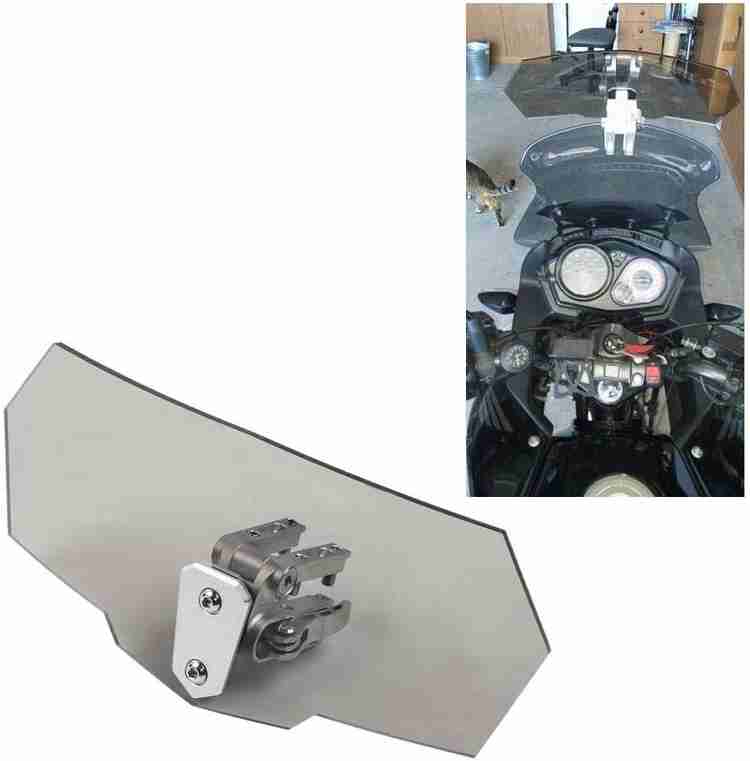 Adjustable hot sale motorcycle windshield