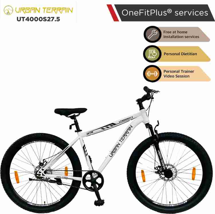 Urban Terrain UT4000S27.5 Steel MTB with Installation Services 27.5 T Mountain Cycle Price in India Buy Urban Terrain UT4000S27.5 Steel MTB with Installation Services 27.5 T Mountain Cycle online at F...