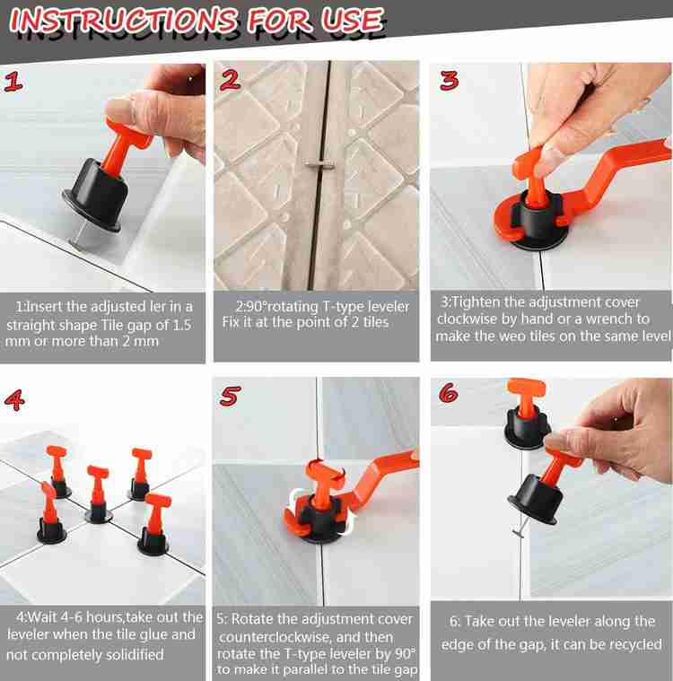 Reusable tile leveling hotsell