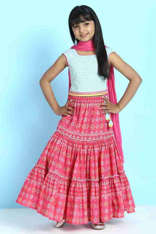 Biba girls lehenga hotsell