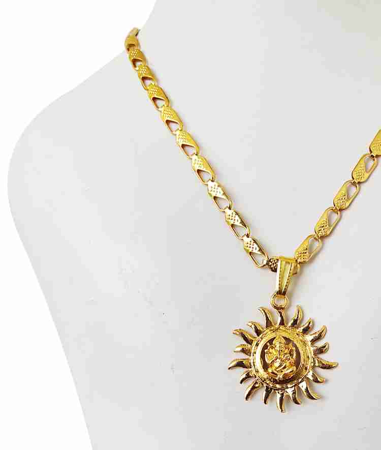 Gold sun hot sale pendant designs