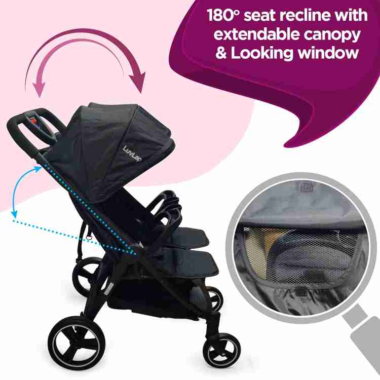 Luvlap twin cheap baby stroller