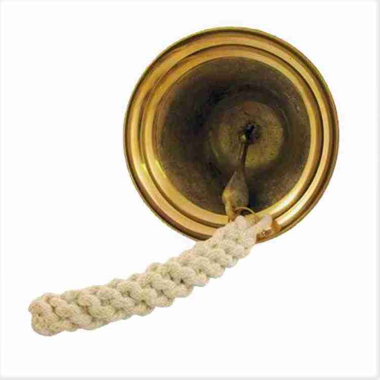 ROYAL wall hanging brass bell Brass Pooja Bell Price in India