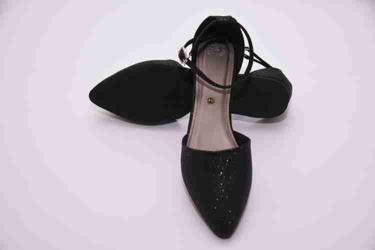 Black footwear cheap for ladies