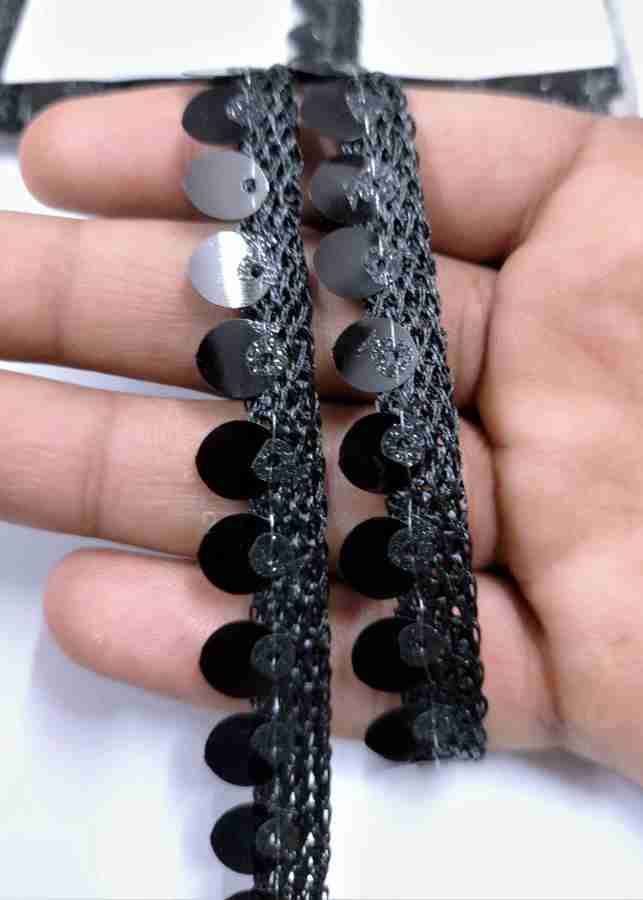 Black fringe store skirt 9mm