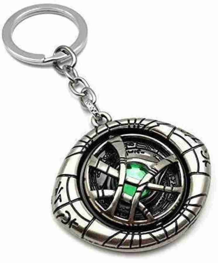 Grazy Raj Marvel Avengers Doctor Strange Eye of Agamotto Keychain silver Key Chain Price in India Buy Grazy Raj Marvel Avengers Doctor Strange Eye of Agamotto Keychain silver Key Chain online