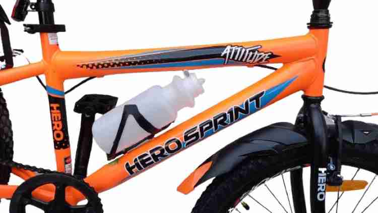 Hero sprint cycle discount in orange colour