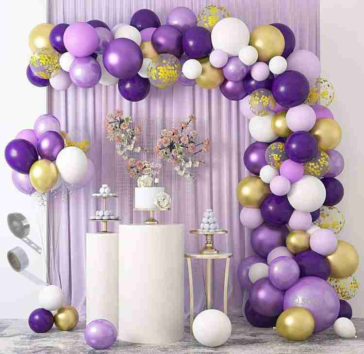 Baby shower ideas purple and gold hotsell