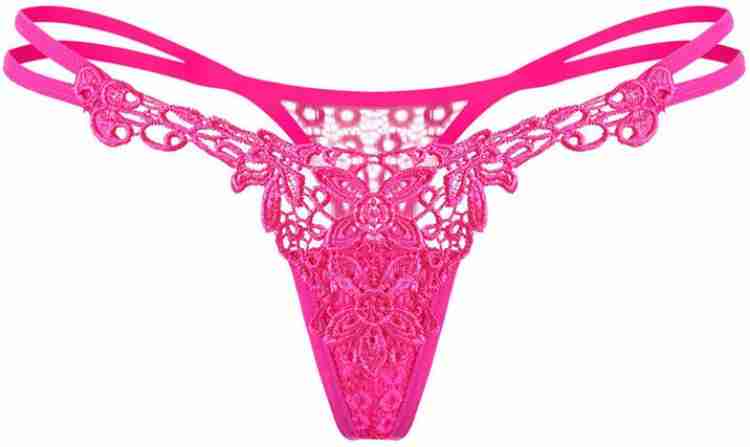 DealSeven fashion Women Thong Pink Panty - Buy DealSeven fashion Women Thong  Pink Panty Online at Best Prices in India