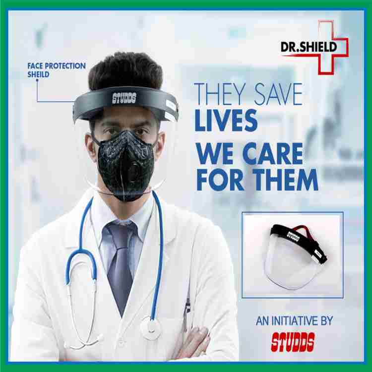Studds face shield for doctors online sales