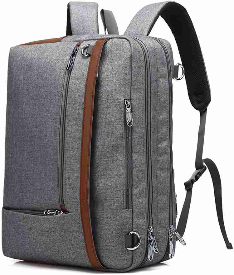 Coolbell Convertible Unisex Business Briefcase Backpack for 15.6