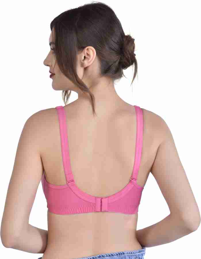 Buy Alishan Multicolor Cotton Blend Full Coverage Non Padded Bra Bra - 34C  (pack of 3) (AS0676) Online at Best Prices in India - JioMart.