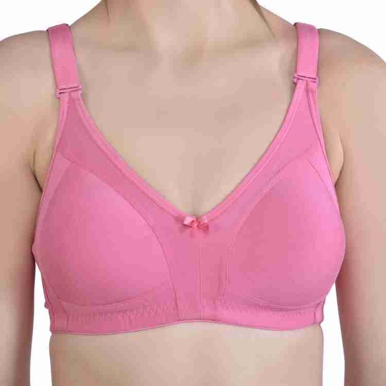 Buy online Pink Solid Minimizer Bra from lingerie for Women by Alishan for  ₹183 at 68% off