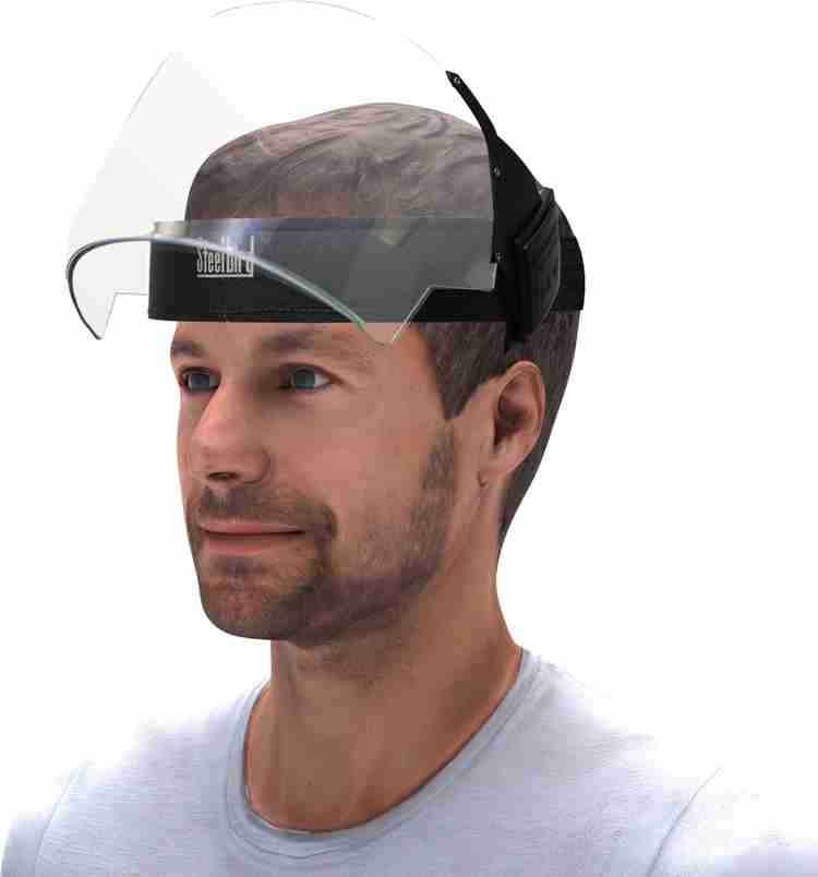 Steelbird SB 54 Unisex Helmet Visor Face Shield Flip Up Pack of