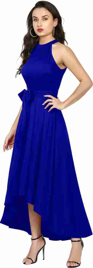 Rotita royal blue outlet dresses