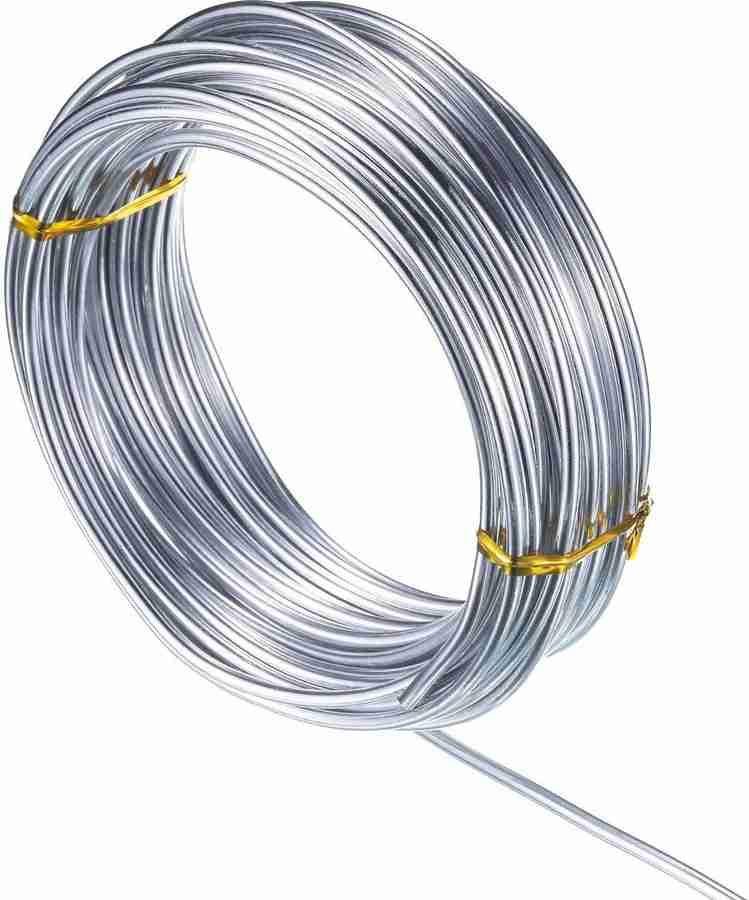 DILNAZ ART 32.8 Feet Copper Aluminum Wire Bendable Metal Craft