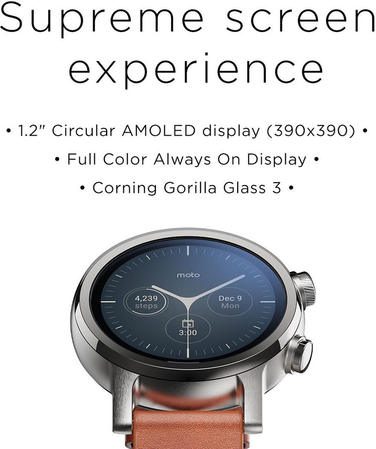 Moto360 Moto Motorola 360 3rd Gen Smartwatch Moto 360 Moto 360