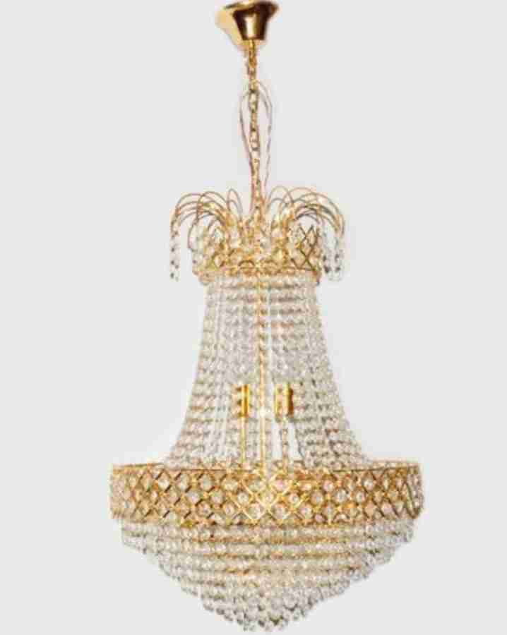 Shri Mahal Antiques LED Crystal Chandelier Light Chandelier
