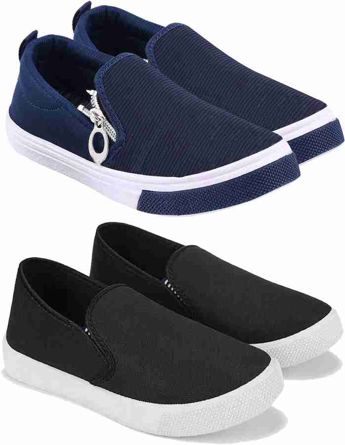 Boys laceless shoes store