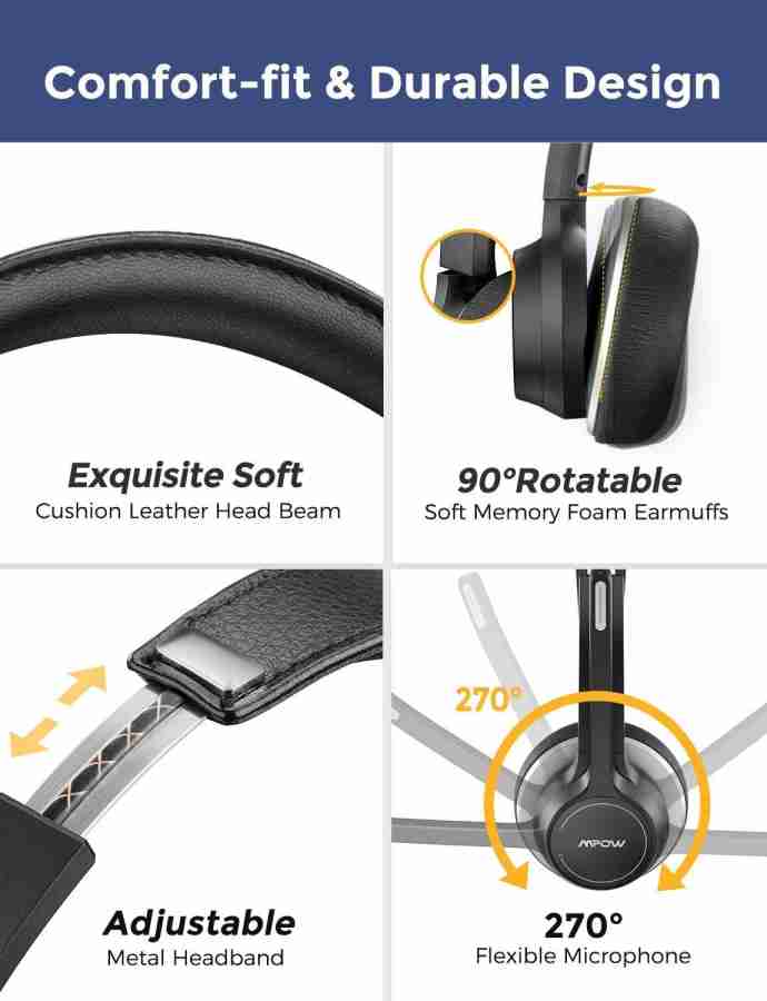 Mpow discount usb headphones