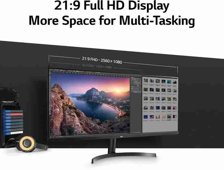 LG ULTRAWIDE SERIES 86.36 cm (34 inch) Full HD LED Backlit