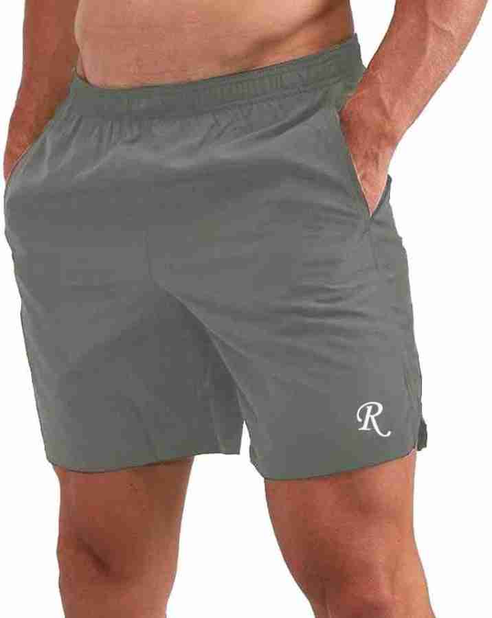 Mens grey hot sale gym shorts