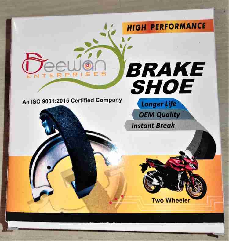 Royal enfield best sale brake shoe life